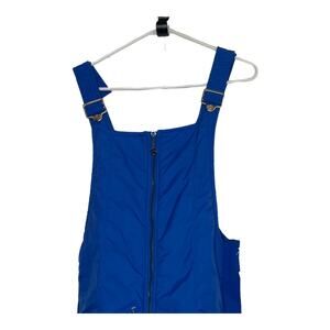 Obermeyer New Men's Vintage Snow Bibs Blue Zip Front/Gaiters Size Lg